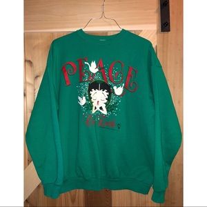 vintage ‘90s betty boop sweatshirt